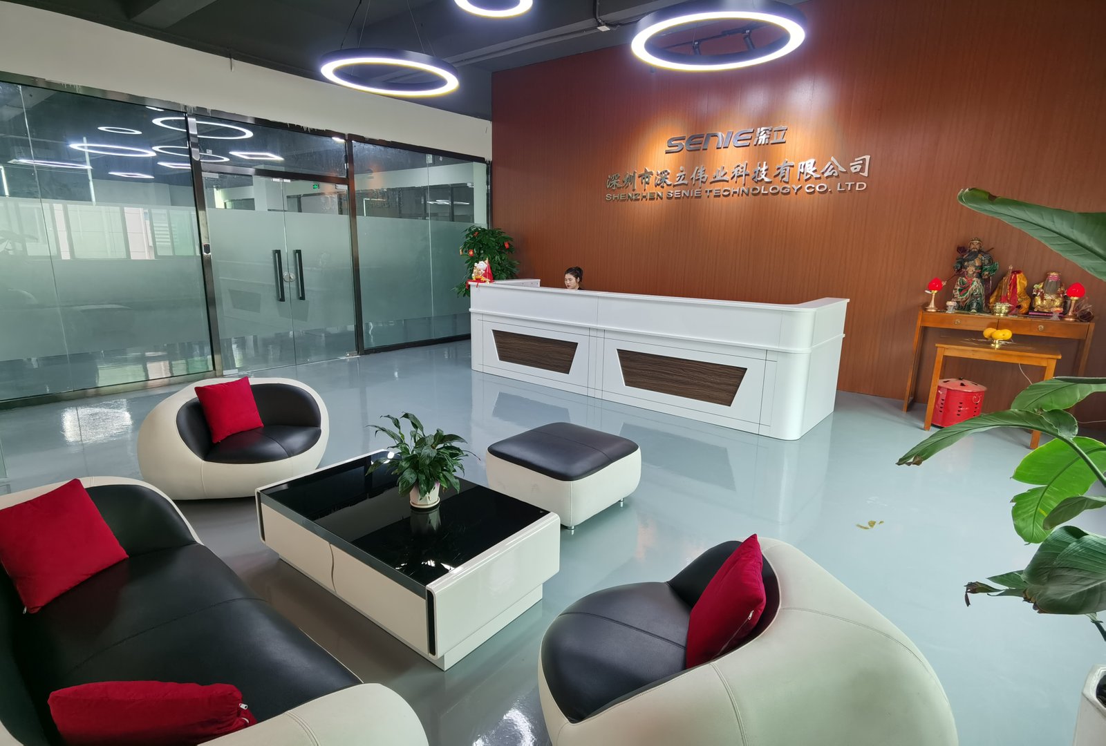 深圳市深立伟业科技有限公司企业前台实拍